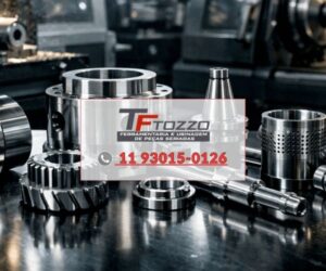 Usinagem de flanges e buchas personalizadas